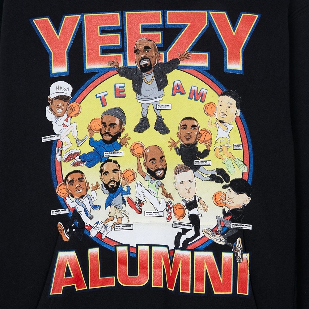 New Chinatown Market Yeezy Alumni Hoodie. Size M - Picture 2 of 8